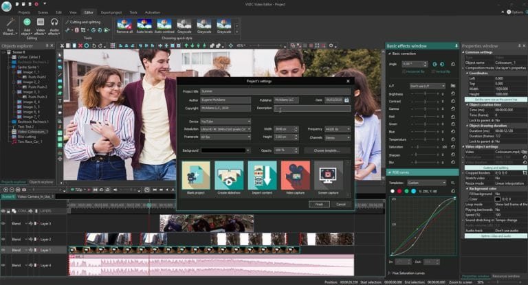 Eventspedia VSDC Video Editing