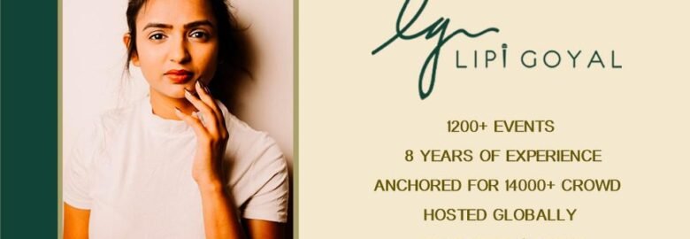 Emcee Lipi Goyal