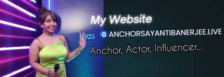 Anchor Sayanti Banerjee
