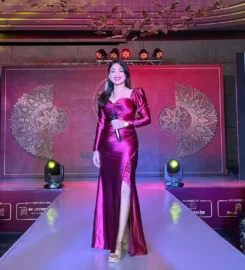 Emcee Sreyashi Ghosh
