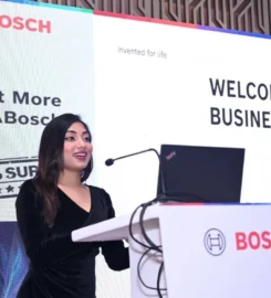Emcee Sreyashi Ghosh
