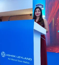 Emcee Sreyashi Ghosh