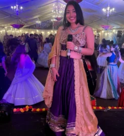 Emcee Sreyashi Ghosh